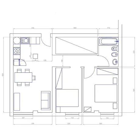 아파트 Erika 그란 타라할